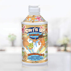Surf's Up Kidside tropical smoothie body wash pump for kid-friendly bath time suds