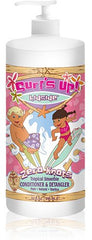 Surf's Up Kidside Tropical Smoothie Tearless Conditioner bottle pour eases detangling for kids.