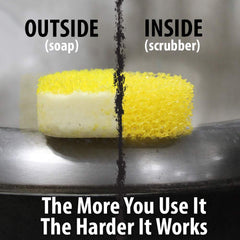 Surly Soap 14055 with subtle citrus scent for a refreshing wash.