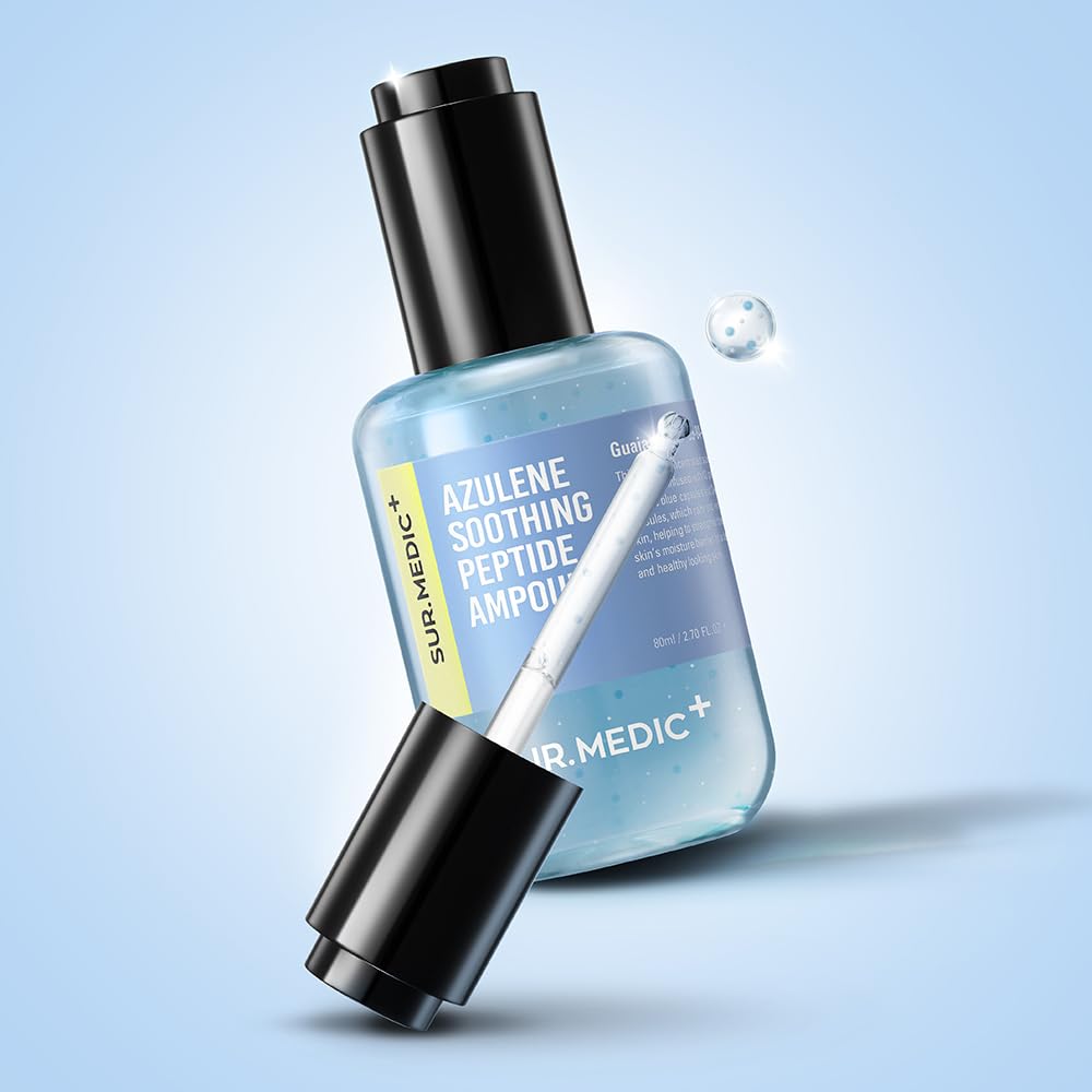 SUR.MEDIC+ Azulene all-day hydration texture appears lightweight and non-greasy.