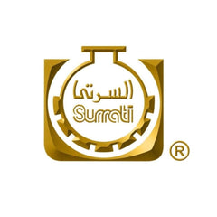Surrati Royal Musk 100ml bottle label highlights long-lasting Arabian perfumery.