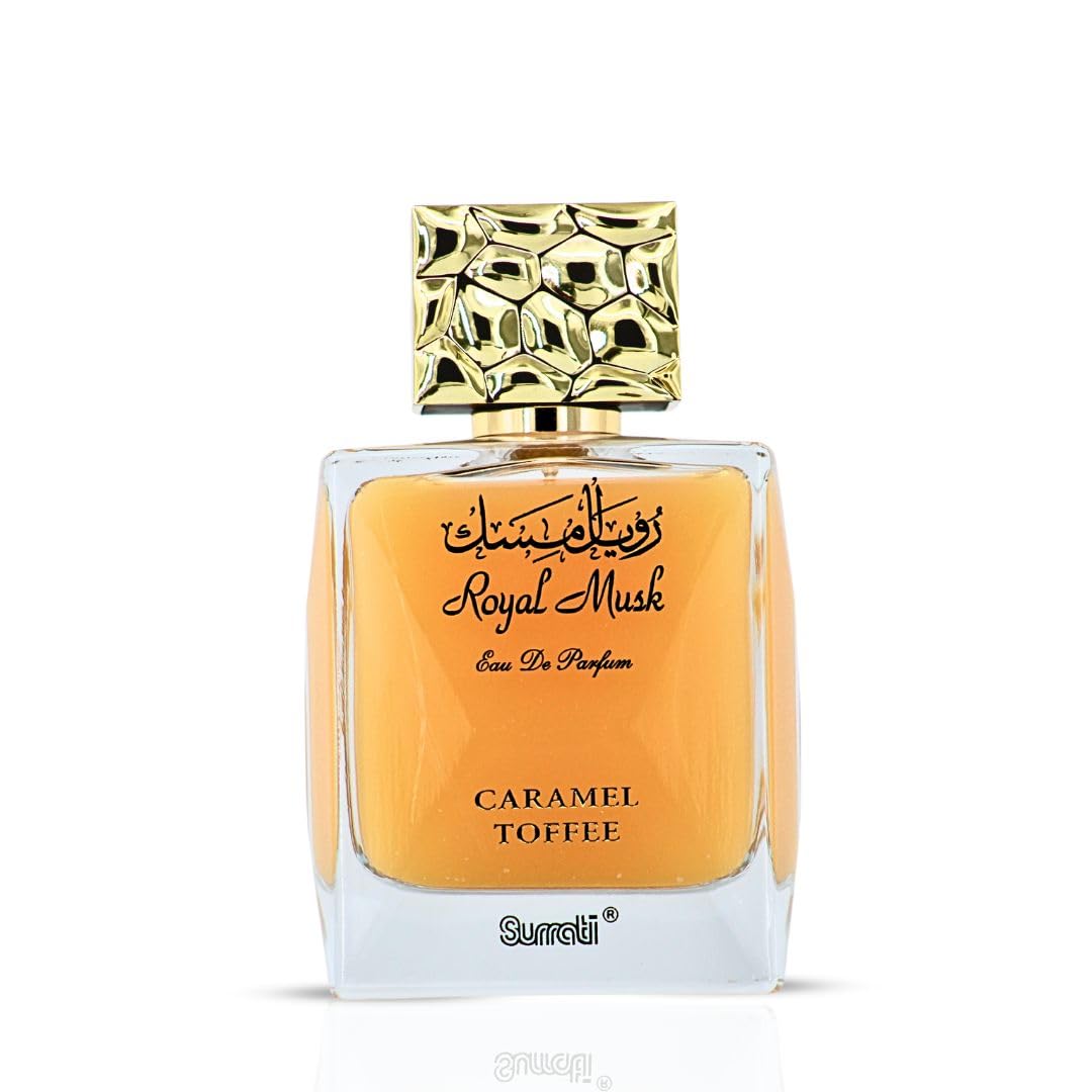 Surrati Royal Musk packaging box showing premium gift-ready presentation.