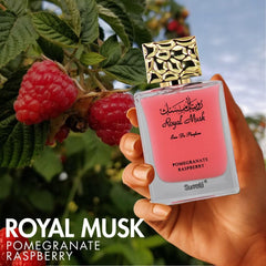 Surrati Royal Musk Pomegranate Raspberry sealed bottle for gifting