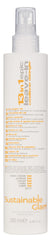 Sustainable Glam Epic Leave-In Bottle Closeup shows keratin-rich hydration for silky hair.