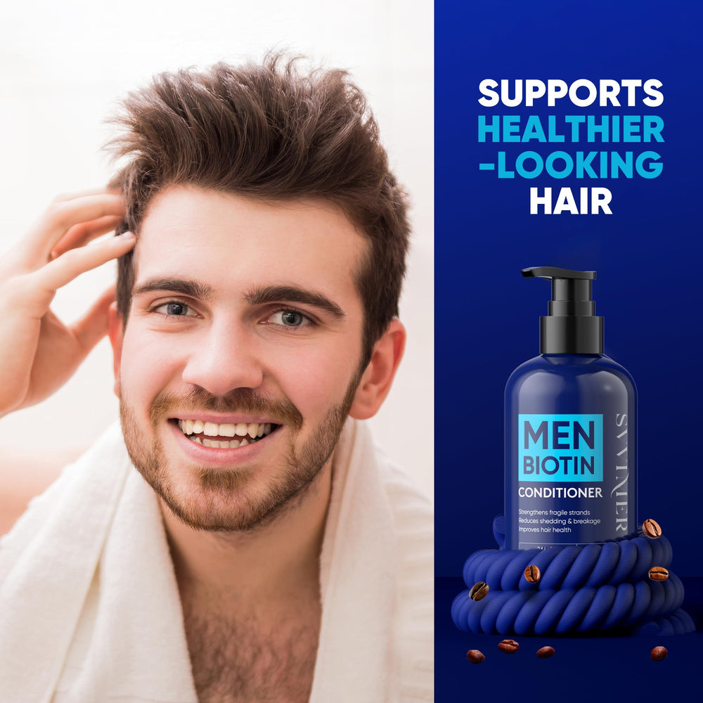 Lifestyle shot of post-workout hair refresh with Svvimer conditioner.