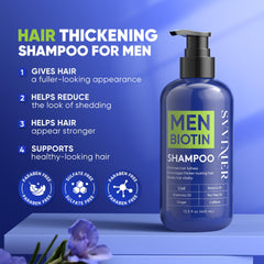 Svvimer Biotin ingredients list highlights nourishing scalp care and hair vitality.