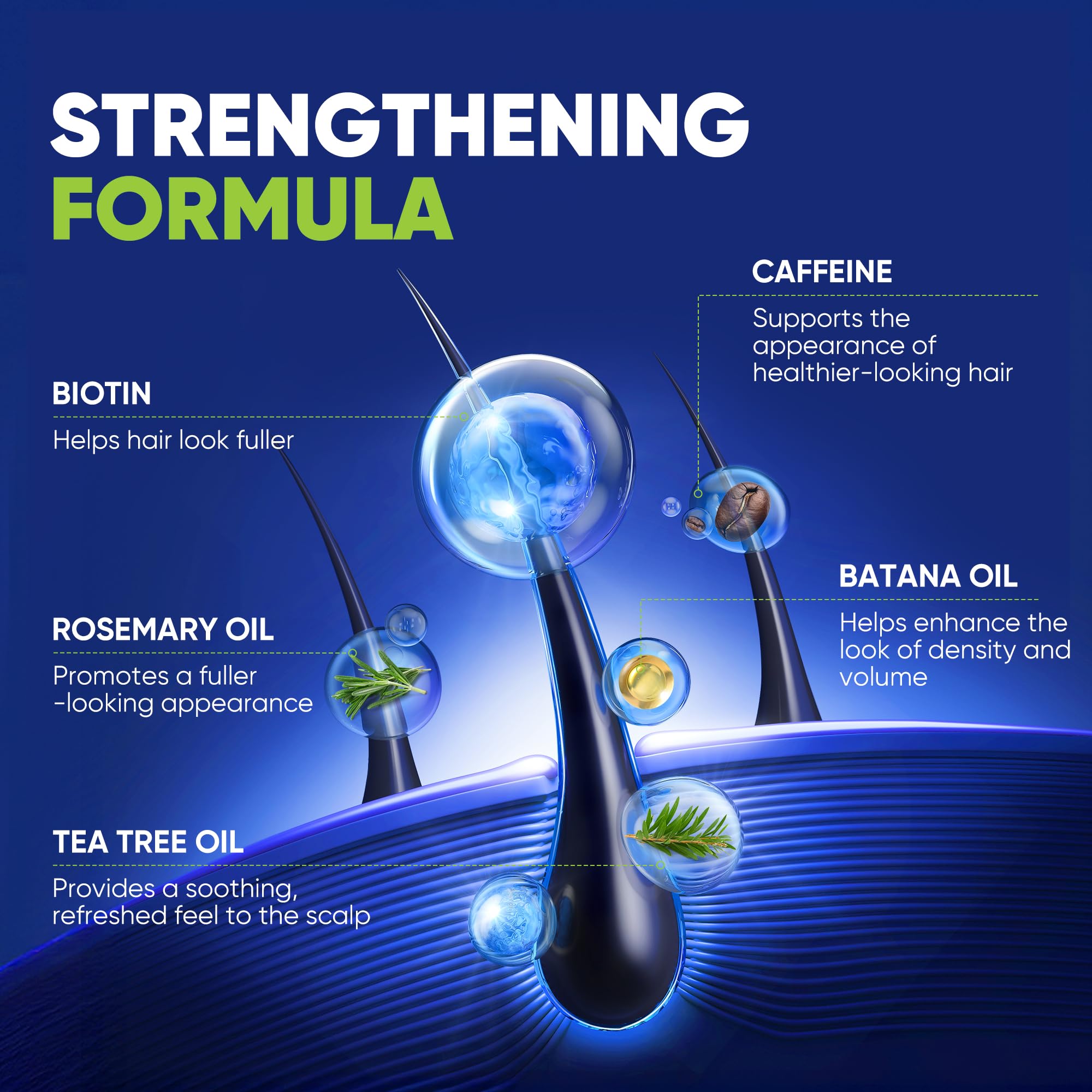 Svvimer caffeine-hair-thickening boost image suggests potential fullness and vitality.