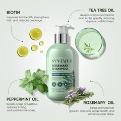 Svvimer tea tree oil drops for gentle cleansing and scalp comfort