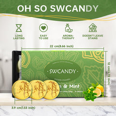 SWCANDY Lemon Mint gift box, perfect for birthdays or holidays.