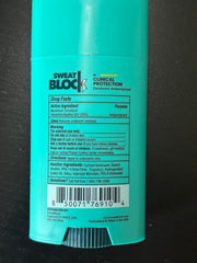 SweatBlock Coastal Fresh compatibility with DRIBOOST Wipes.