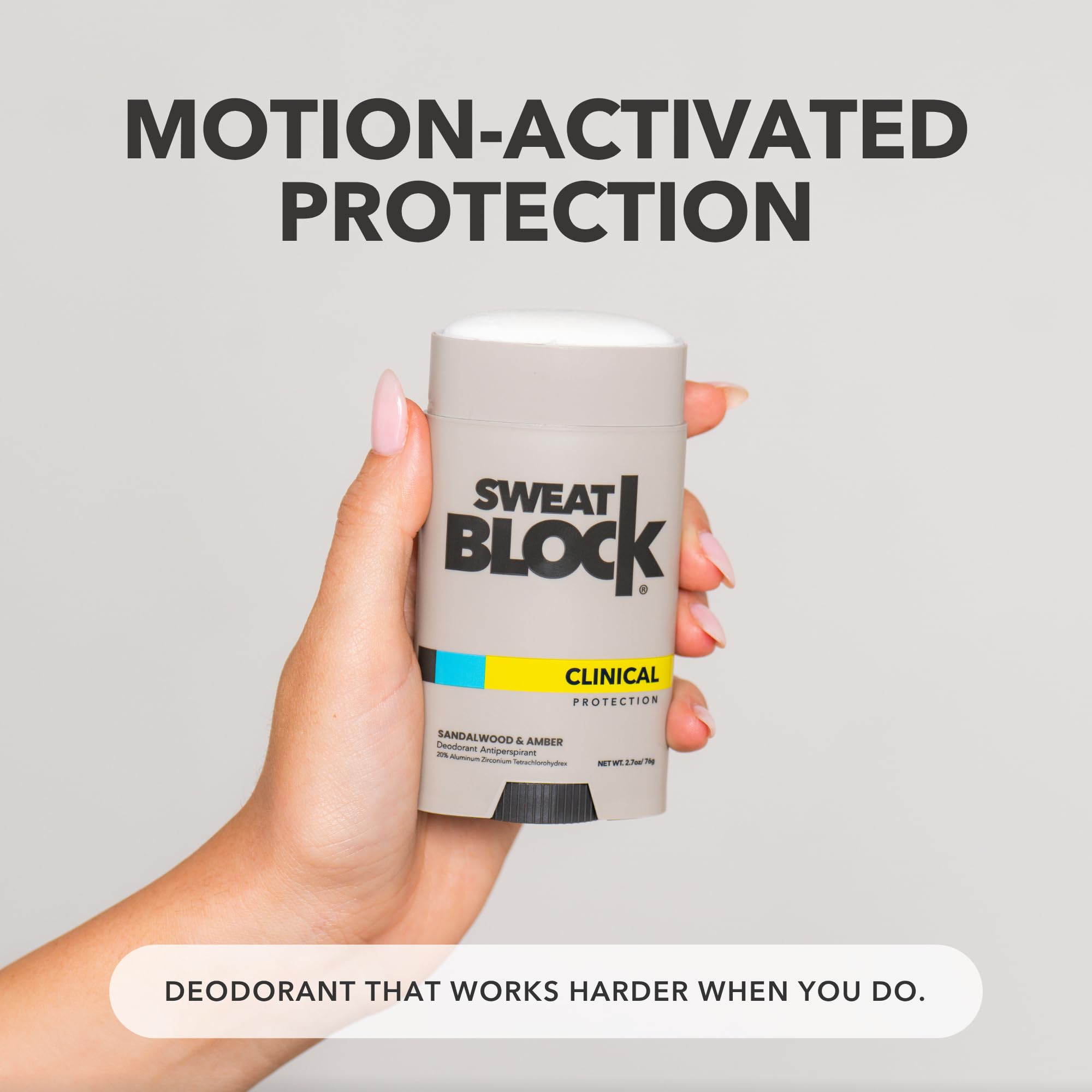SweatBlock made in the USA with clean ingredients.