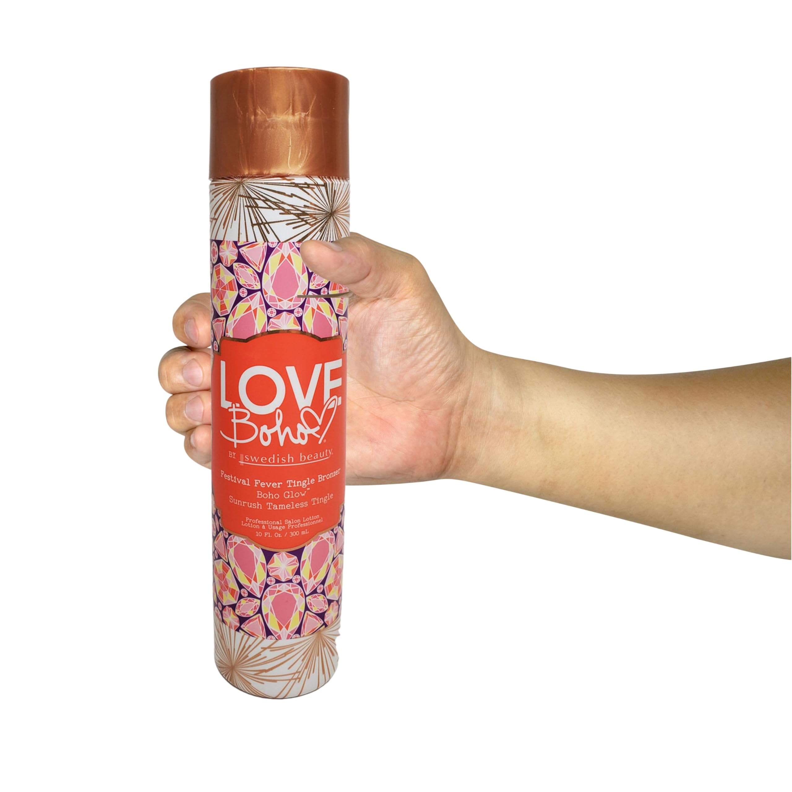 Swedish Beauty Love Boho Festival Fever Tingle Bronzer vegan formula 95% natural