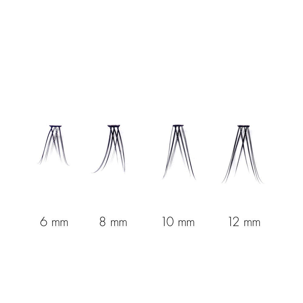 Sweed No Lash-Lash 8mm lashes ideal for balanced volume and subtle length