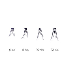 Sweed No Lash-Lash 8mm lashes ideal for balanced volume and subtle length