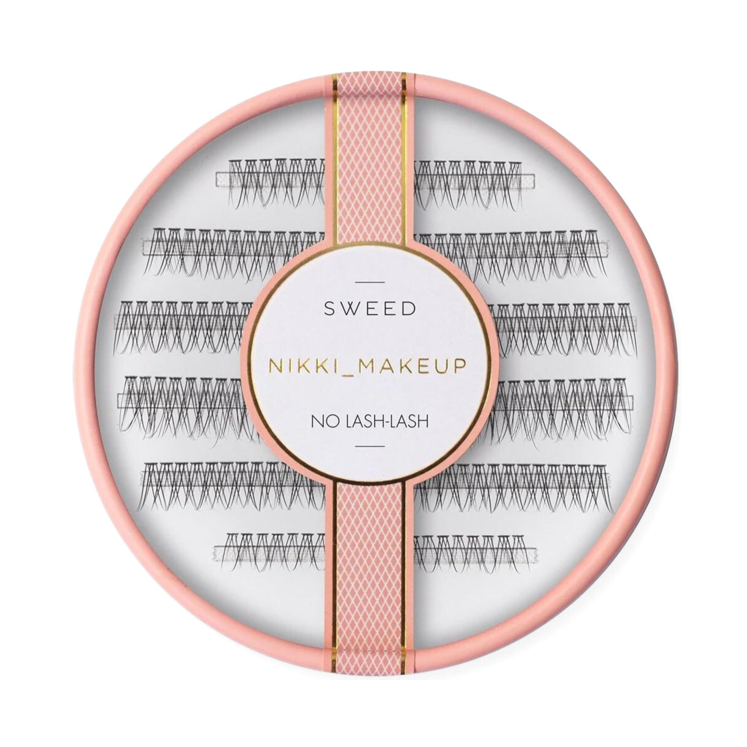 Sweed No Lash-Lash collection closeup: vegan, cruelty-free beauty that feels feather-light