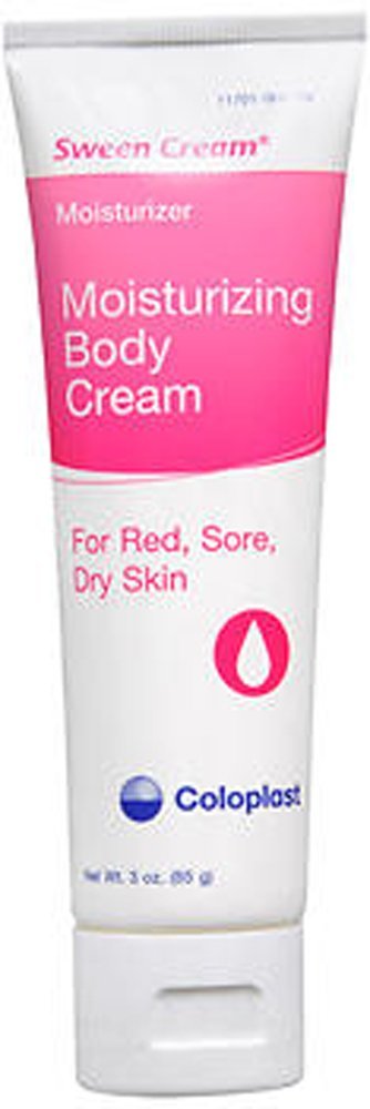 Sween 24 Moisturizing Body Cream in a 3 oz pack provides gentle hydration without affecting tape adhesion