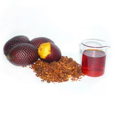 Sweet Essentials Buriti oil application — a few drops for nourished, smoother skin.