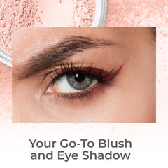 Sweet Face Minerals BLUSH Application on cheeks for curved, even glow.