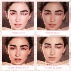 Sweet Face Minerals BLUSH Ingredients closeup highlighting mineral-based formula.