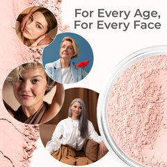 Sweet Face Minerals BLUSH Micropowder texture closeup for effortless blend.