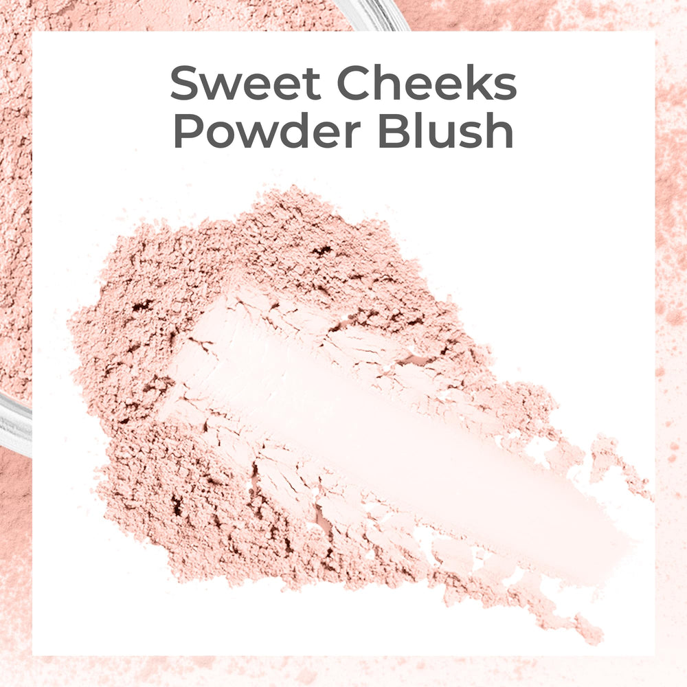 Sweet Face Minerals BLUSH Packaging 20g sifter jar for mess-free refills.