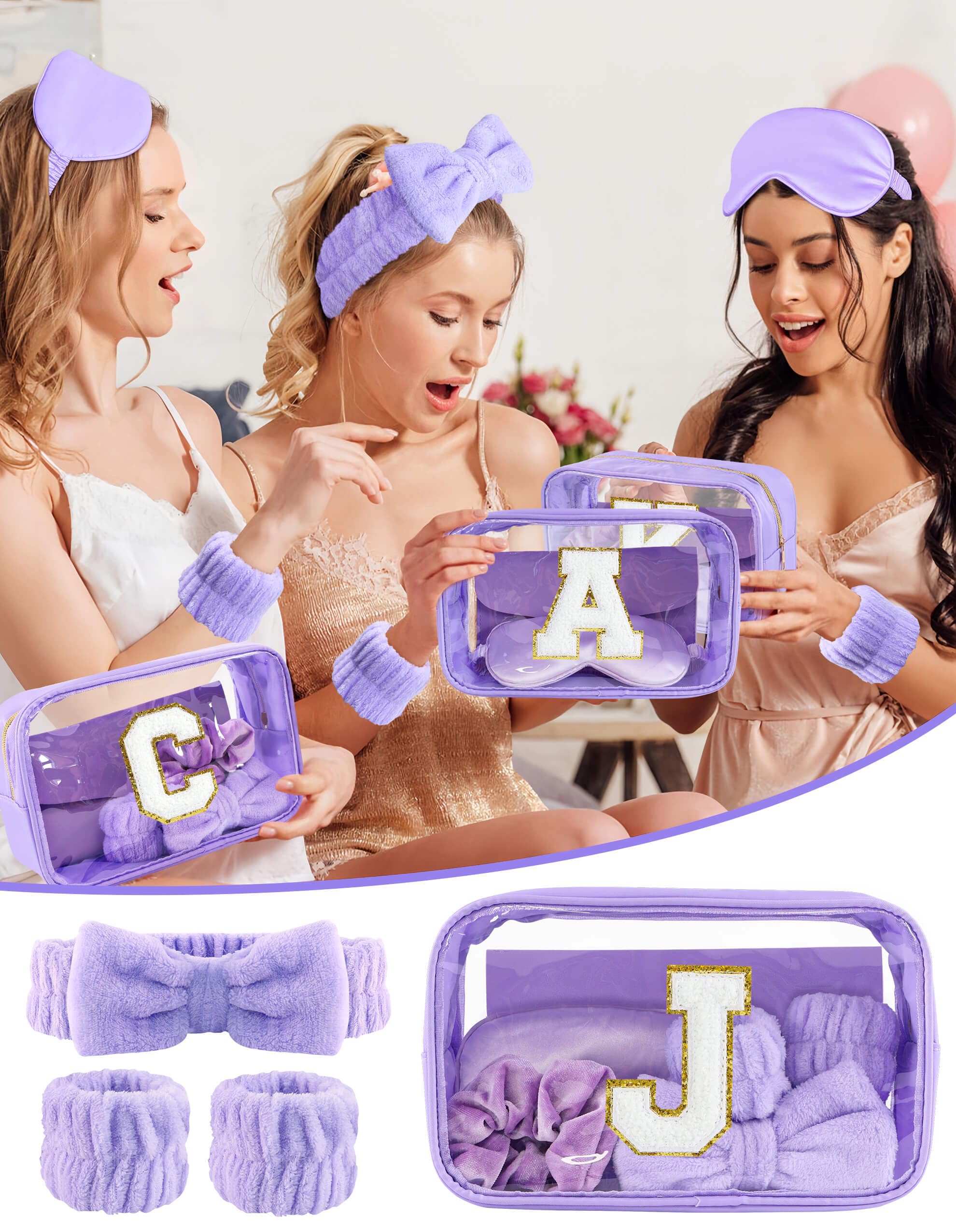 Sweet Lion elastic scrunchie for comfortable hair during skincare routines.