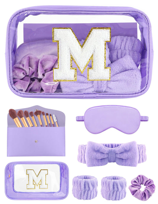 Sweet Lion initial makeup bag, transparent and stylish for gifts and travel.