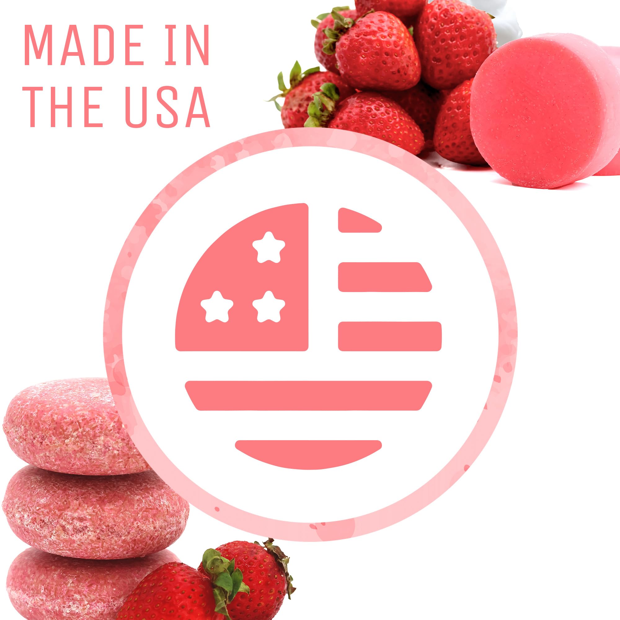 Sweet & Sassy natural ingredients bar texture highlighting organic formulation for healthy-looking hair.
