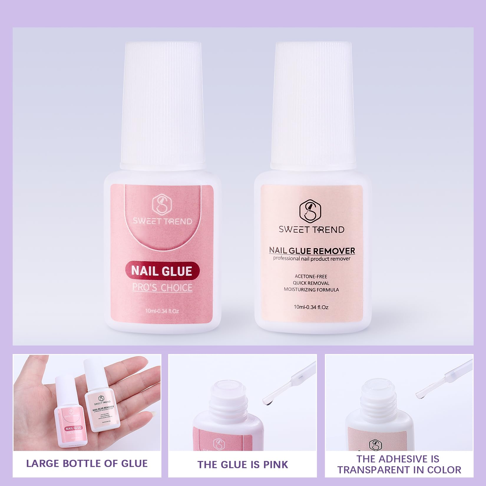Sweet Trend 30 nail forms laid out for perfect curves