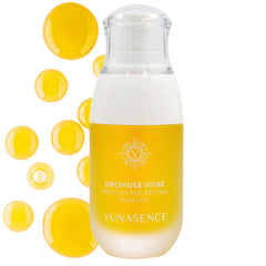 Sweetsation Therapy YUNASENCE ORCHIDEE VAE bottle with pump for easy nourishing daily care.