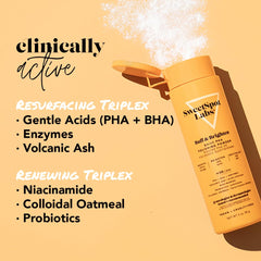 SweetSpot Labs Buff & Brighten ingrown hair care focus image suggests smoother skin after use.
