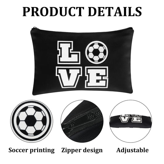 Sweetude adjustable soccer bracelet in black, comfortable for all players.