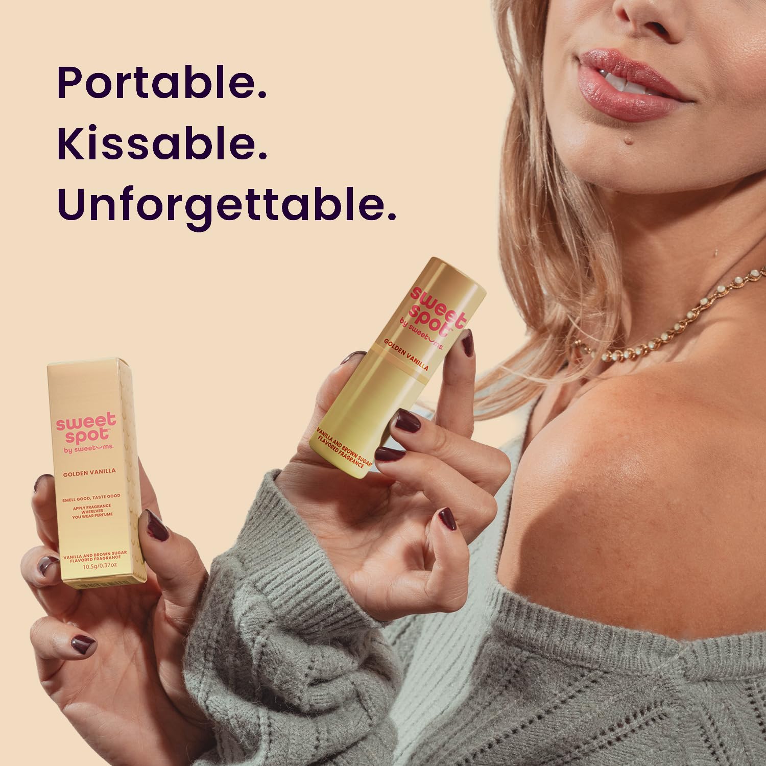 Long-lasting fragrance experience from SweetSpot solid perfume