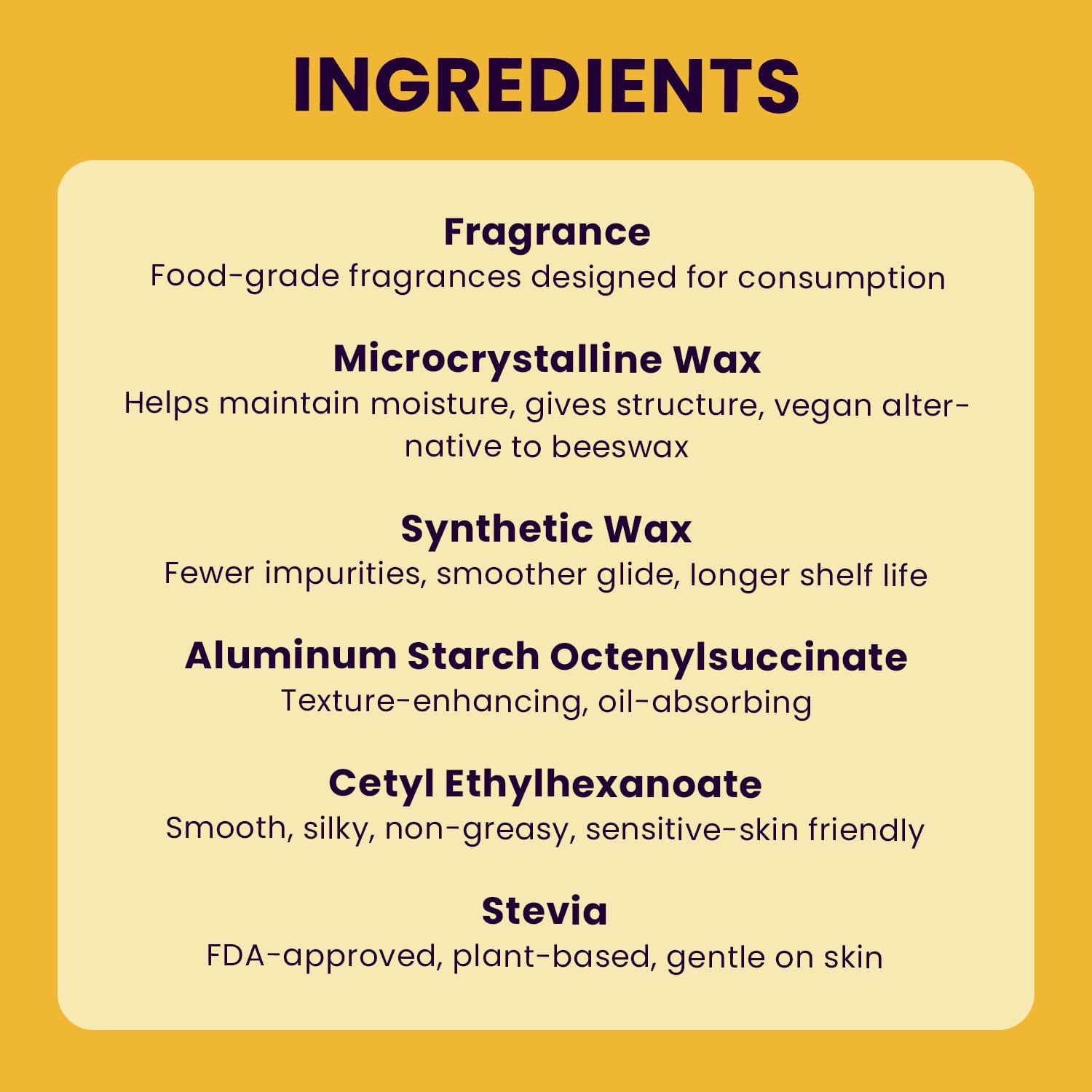 Sweetums SweetSpot Mango Hibiscus stick gliding smoothly on skin.