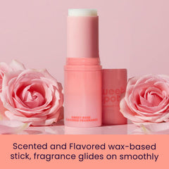 Sweetums SweetSpot Sweet Rose stick application, smooth glide