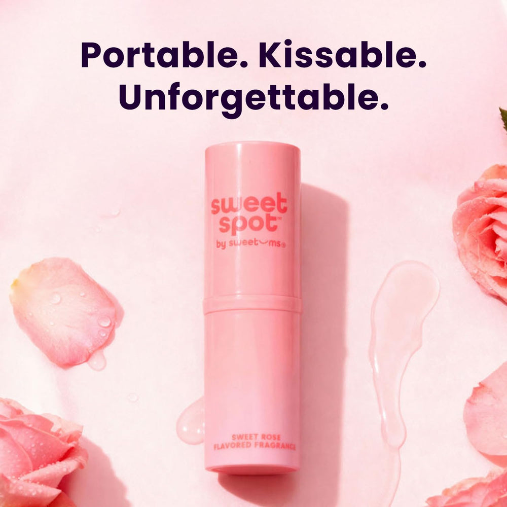 Sweetums SweetSpot Sweet Rose packaging emphasizes clean, transparent ingredients