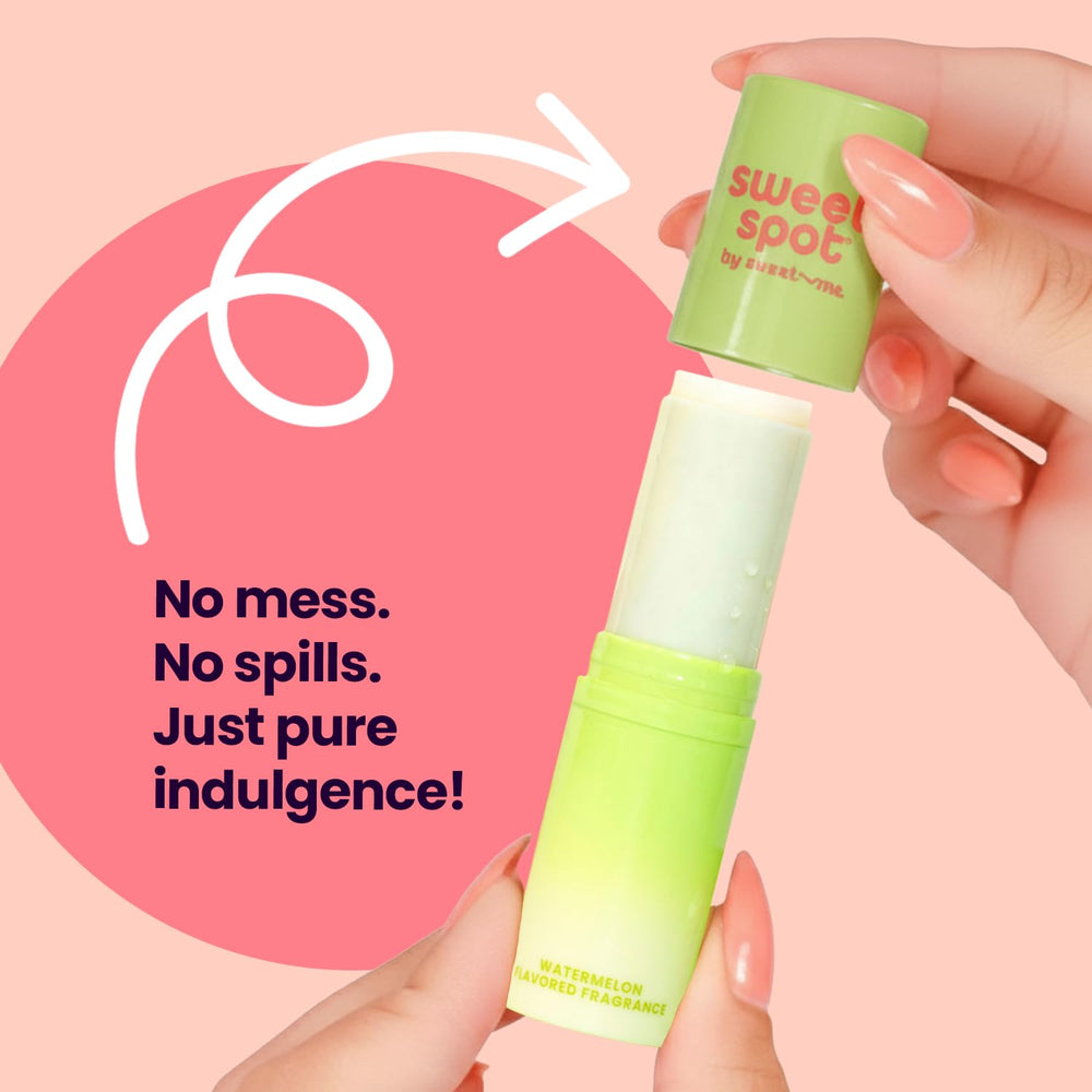 SweetSpot Watermelon lip fragrance for subtle, portable aroma