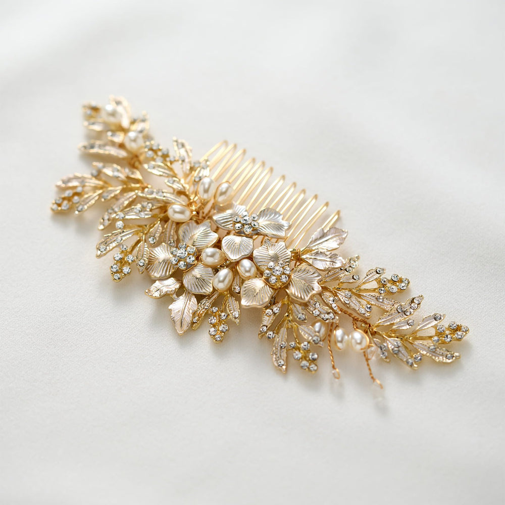 SWEETV bridal hair accessory suitable for bridesmaids and ceremonies