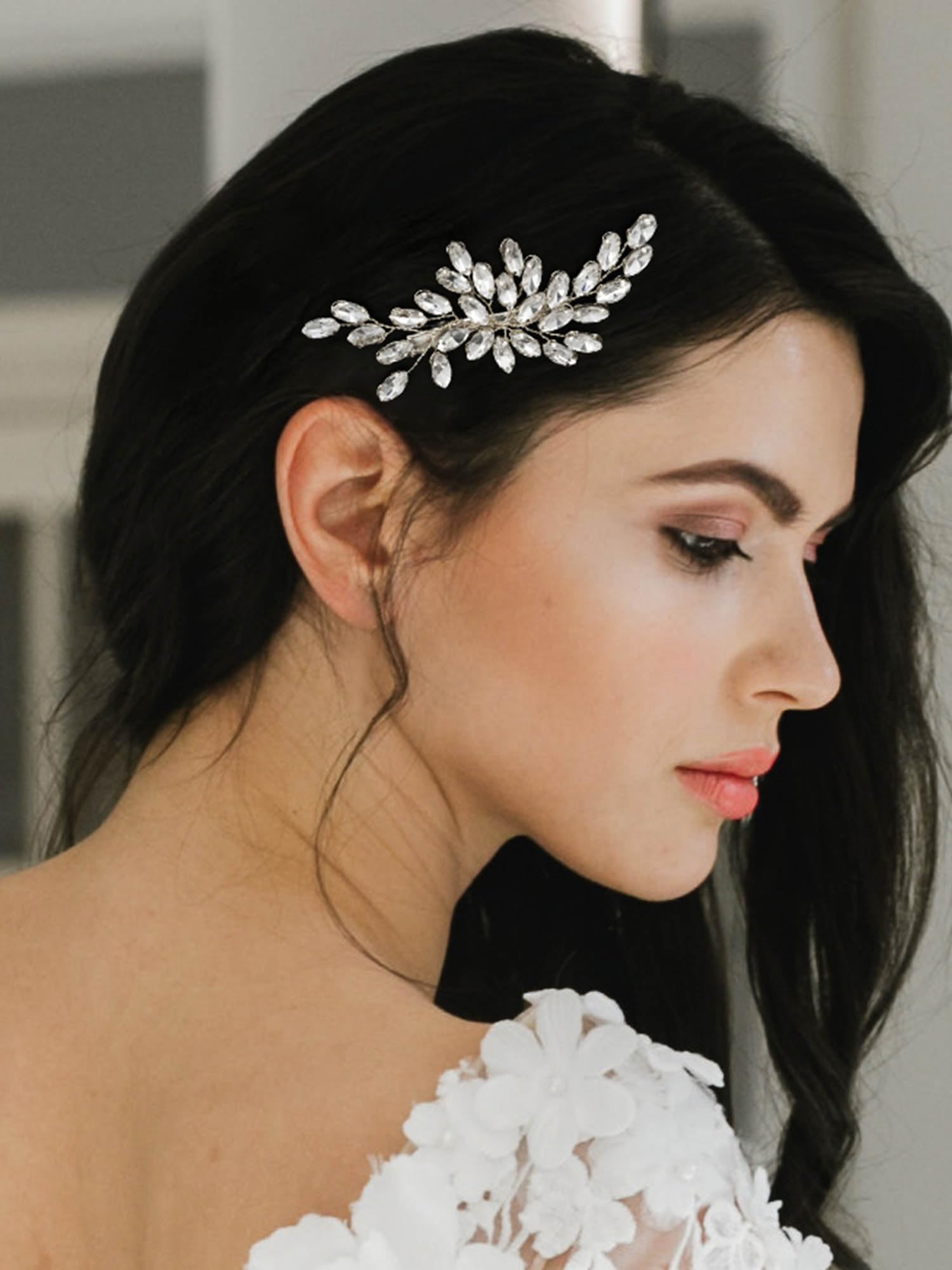 SWEETV dainty hair piece for women offers versatile styling options.