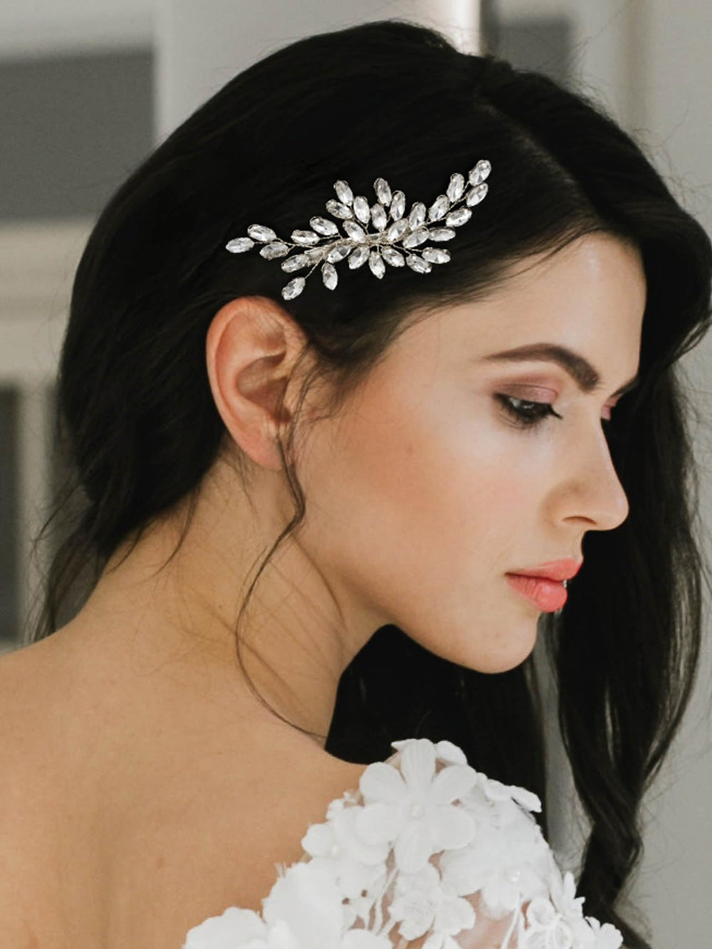 SWEETV dainty hair piece for women offers versatile styling options.