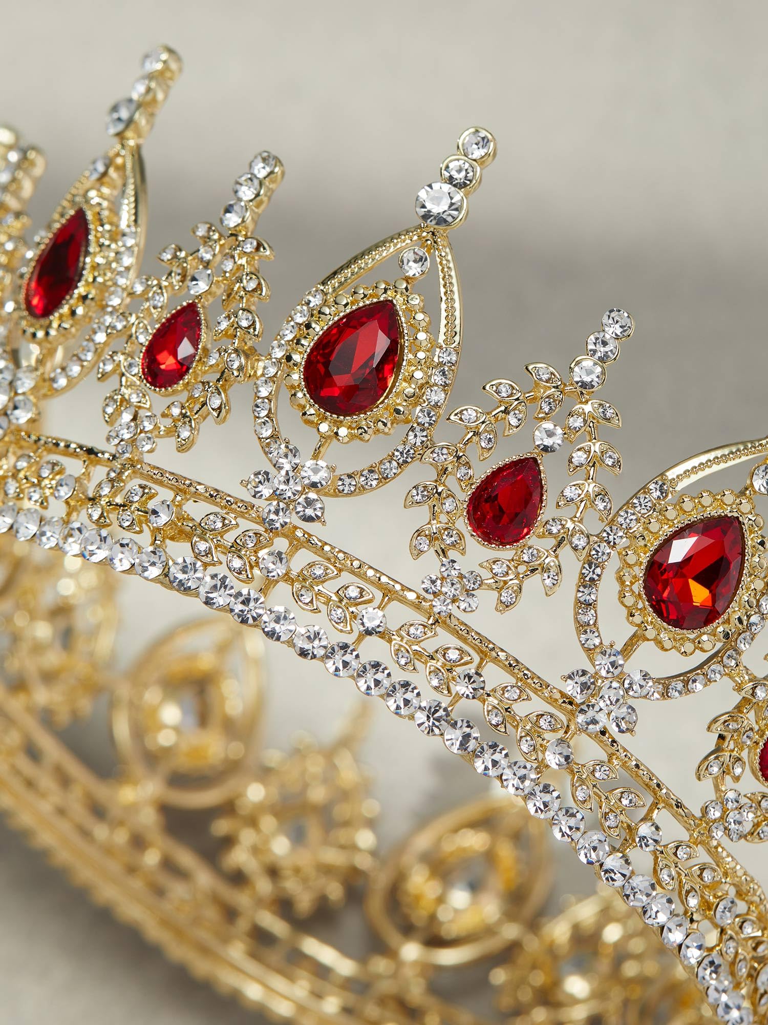 SWEETV Royal Queen Crown gift wrap included for elegant presentation
