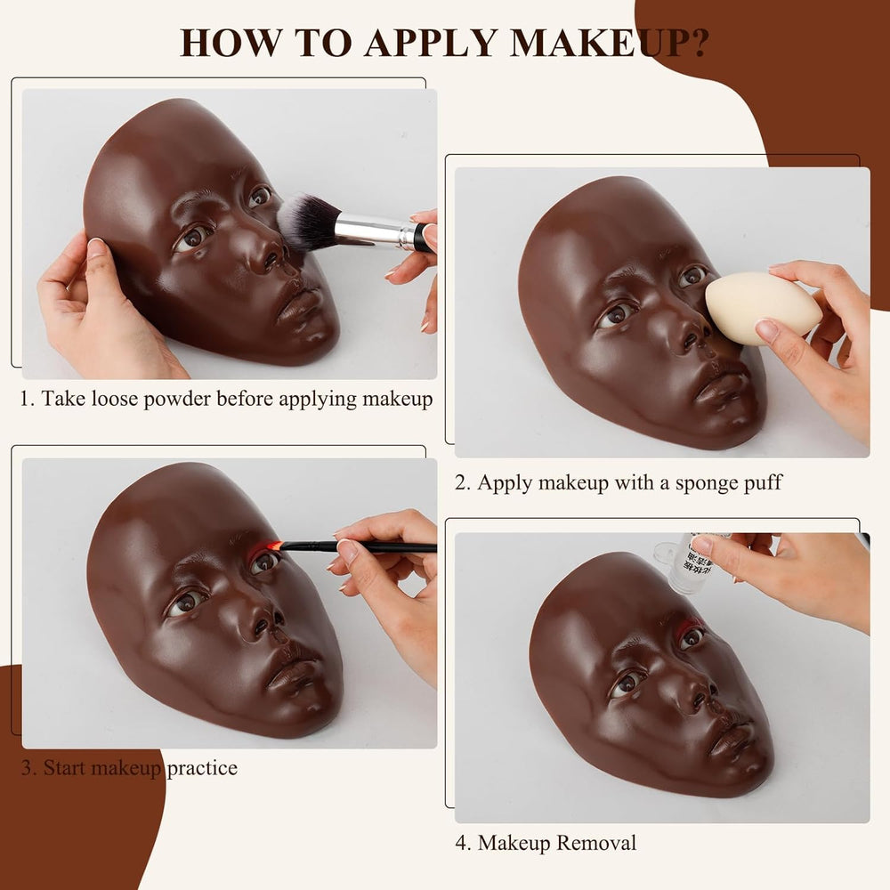 SWHDT beginners set for makeup practice builds confidence through repetition