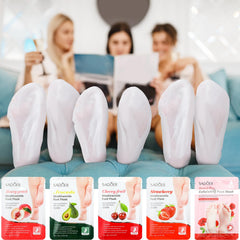 Swiffen aloe foot mask for cooling relief and hydrated skin