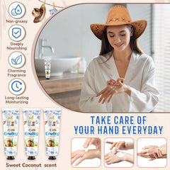 Swiffen hand cream ingredients include vitamin E and aloe.
