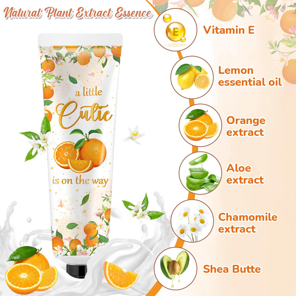 Swiffen hand cream texture enriched with vitamin E and aloe for smooth daily use.