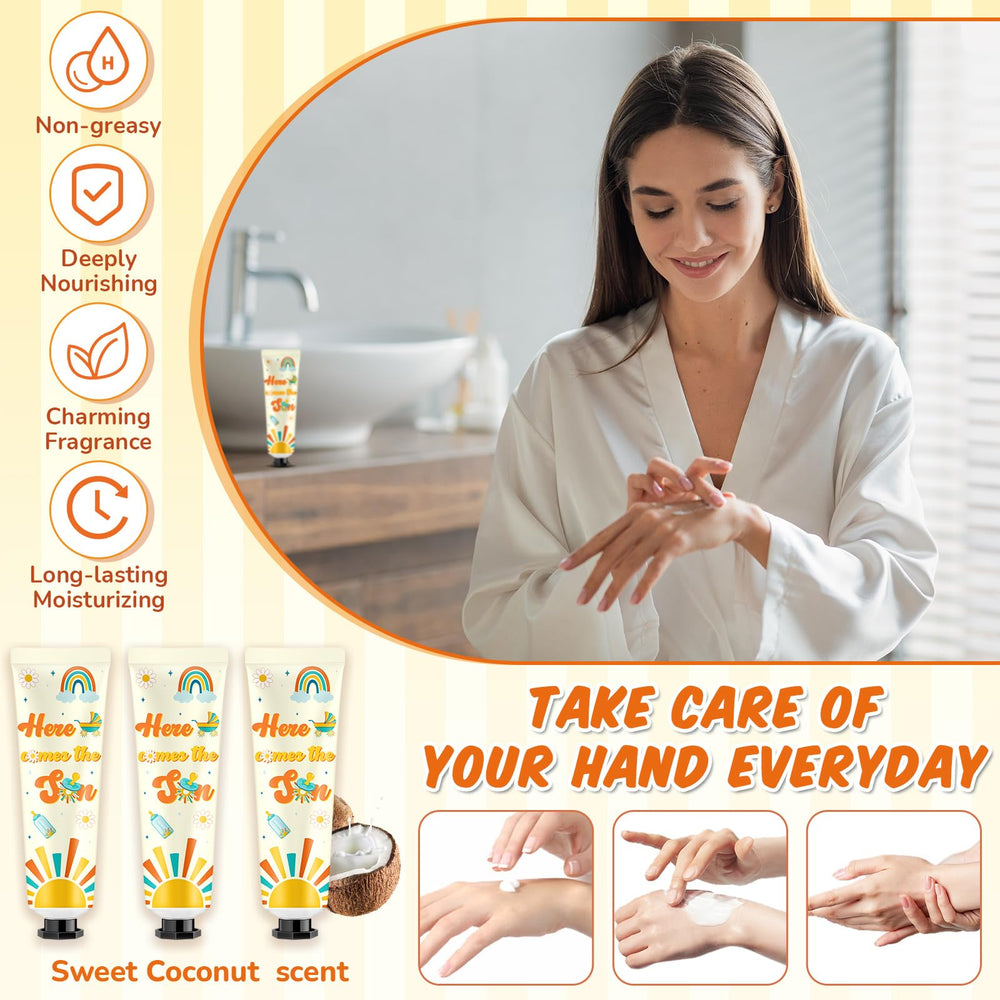 Swiffen Here Comes The Son hand cream baby shower theme, colorful party decor