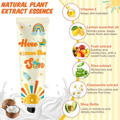 Swiffen Here Comes The Son hand cream coconut scent, a refreshing daily moisturizer