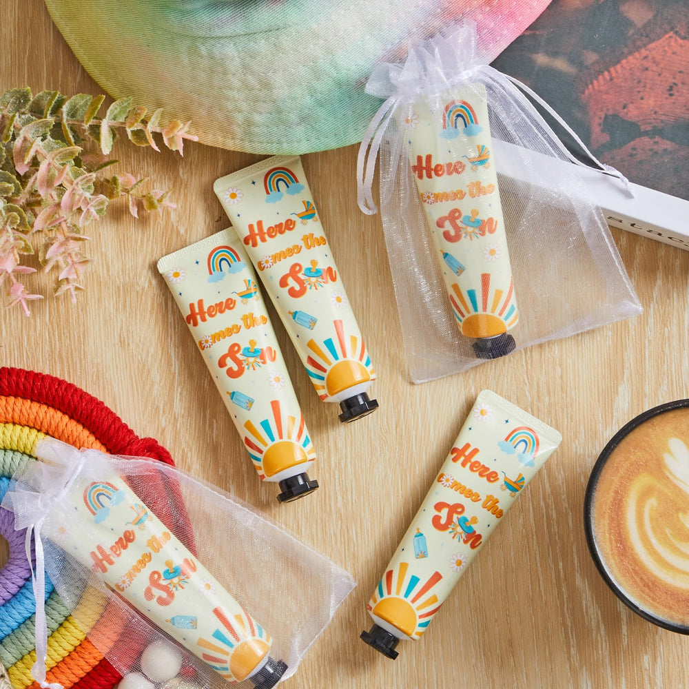 Swiffen Here Comes The Son hand cream pocket-size tubes, travel ready