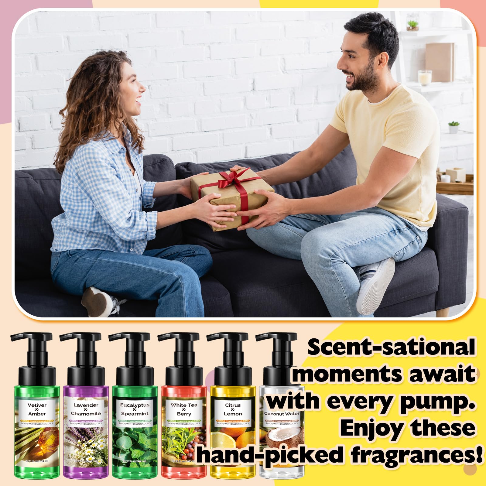 Swiffen six-pack shown in a hotel or office setting offers upscale cleanliness