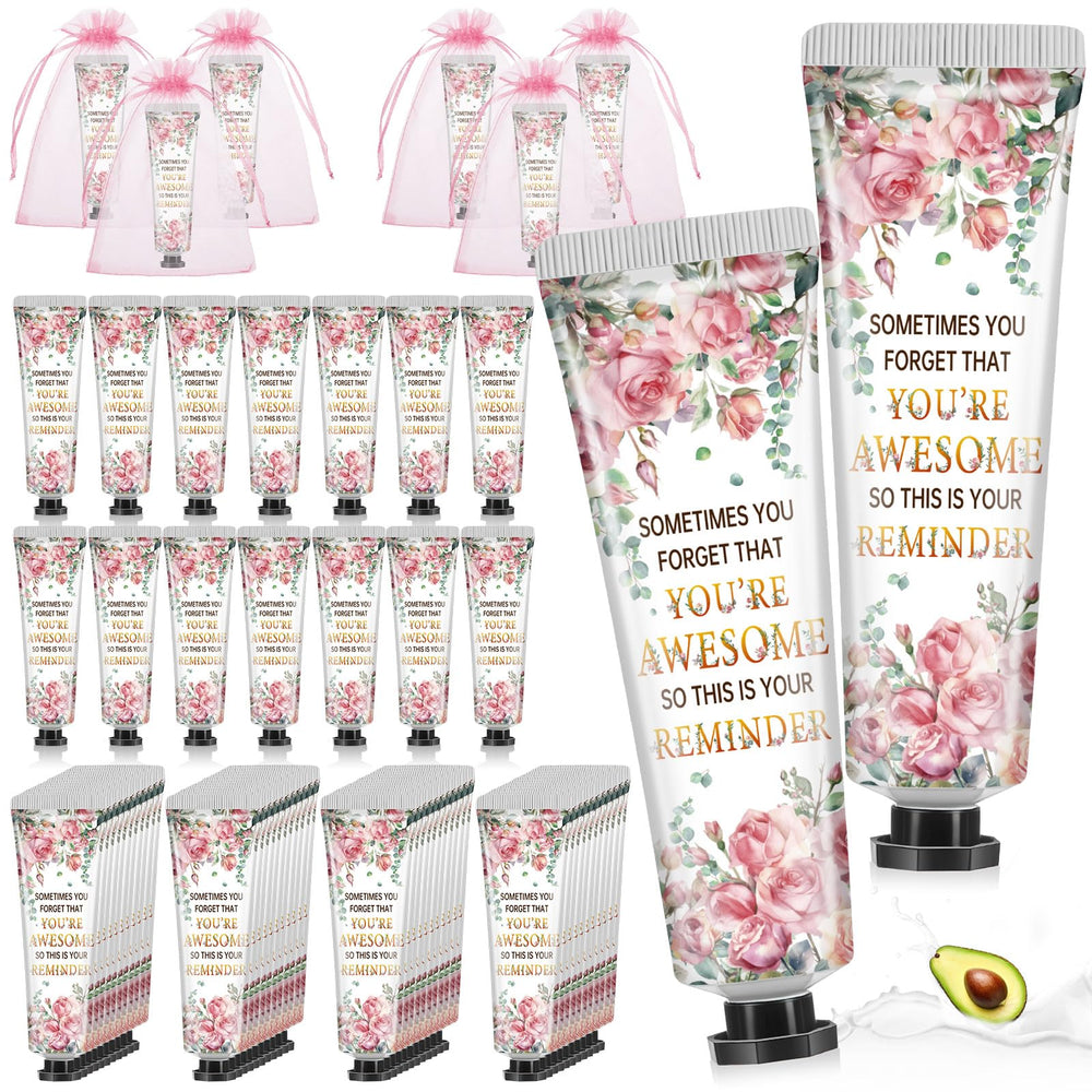 Swiffen inspirational hand cream with rose design, ideal for gifting and daily care.